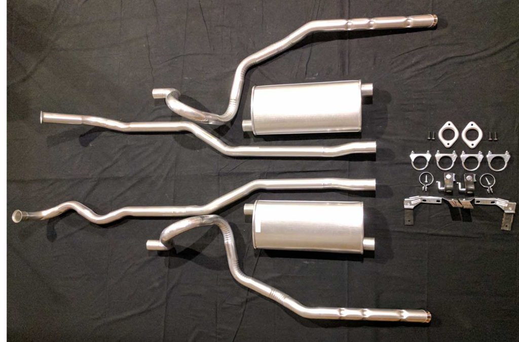 1966 Oldsmobile 442 Exhaust System Muscle Car Exhaust Systems